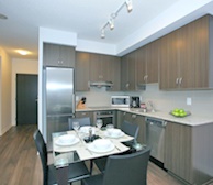 Dining/Kitchen Fully Equipped Five Appliances Stainless Steel North York