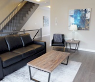 Living Room Free WiFi Fully Furnished Apartment Suite Oakville