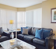 Living Room Free WiFi Fully Furnished Apartment Suite Mississauga