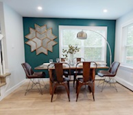 3 Dining Room Living Room Open Concept Kitchen Fully Fufsrnished Townhouse Bedford NS