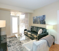 Living Room Free WiFi Fully Furnished Apartment Suite Markham