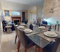 Dining Room Fully Furnished Apartment Suite Kanata