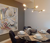 Dining Room Fully Furnished Apartment Suite Oakville