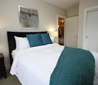 Master Bedroom Fully Furnished Apartment Suite The Keelson Kings Wharf Dartmouth NS