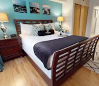 Master Bedroom Queen Mattress Fully Furnished Apartment Suite Halifax NS