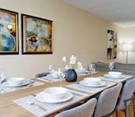 Dining Room Fully Furnished Apartment Suite Kanata