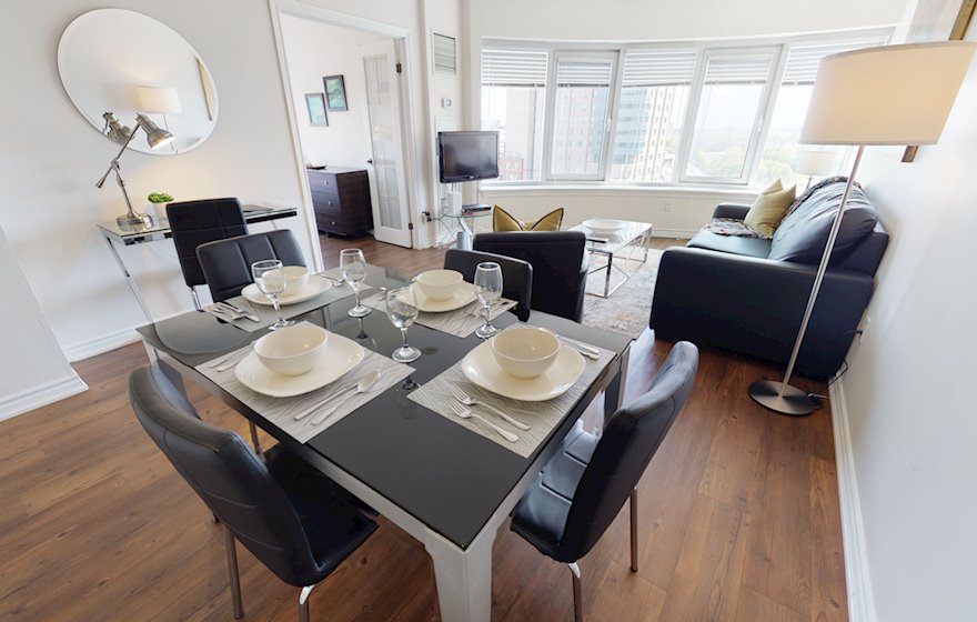 1015 Dining Room Fully Furnished Apartment Suite Ottawa